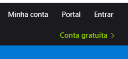 Botão entrar