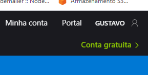 Minha conta